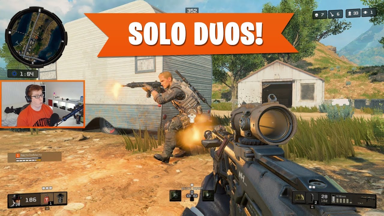 GOING SOLO ON DUOS! | Black Ops 4 Blackout | PS4 Pro