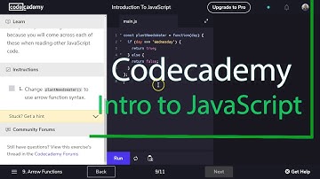 Functions Exercise 9 Conditionals Introduction to JavaScript Codecademy