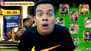 REGALANDO LOS MEJORES SOBRES a SUSCRIPTORES en FC Mobile *Zidane e iconos Asegurados #2