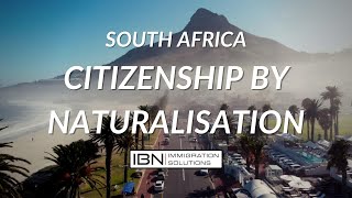 South Africa - Citizenship by Naturalisation