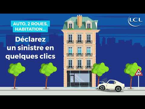 Déclarer un sinistre auto : Appli LCL Assurances