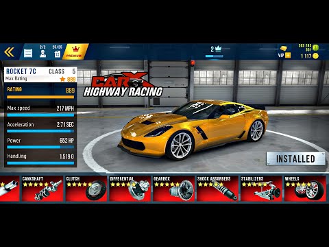 CarX Highway Racing : MAX TUNING PARTS Rocket 7C (Gameplay)