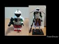 【工作動画】「LEGOスターウォーズ ミニフィグ改造」(自作クローントルーパー)「IS-0529」をレゴミニフィグで作ってみた