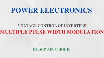 55. Multiple Pulse Width Modulation Technique