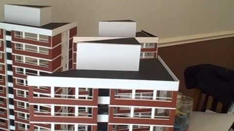Amber-ton on sea how to scratch build a block of flats 4.