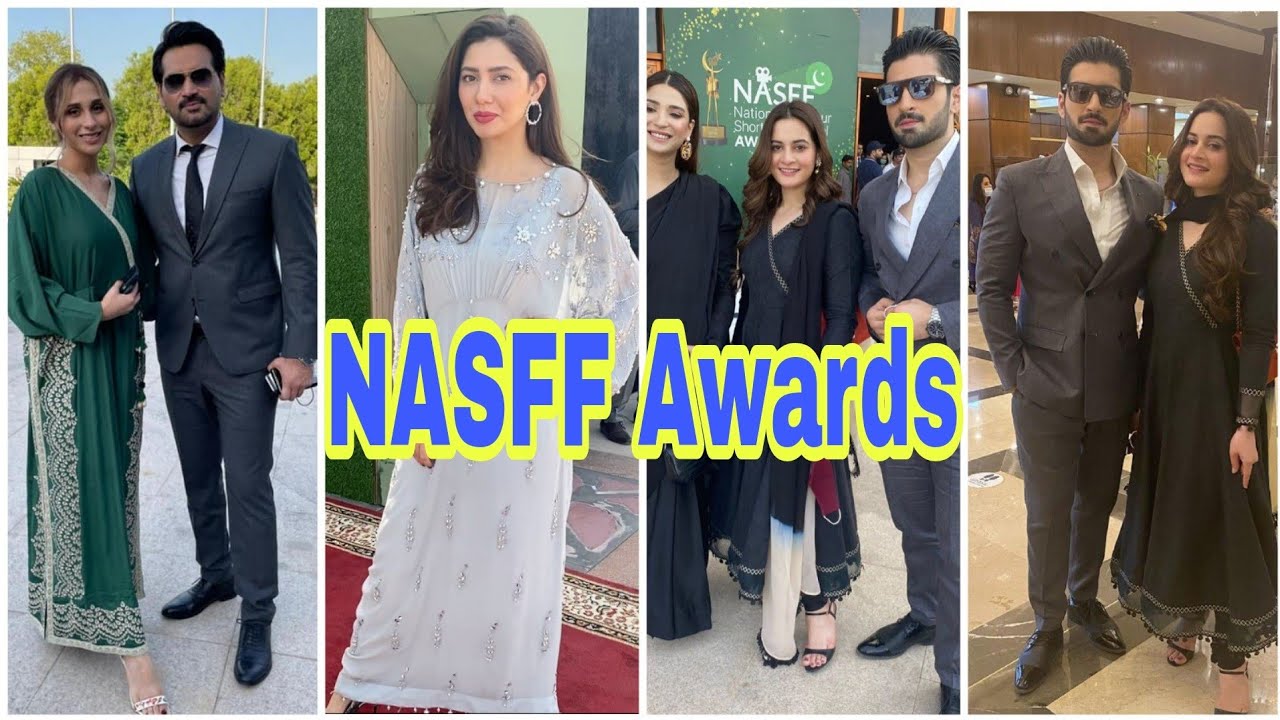 Pakistani celebrities at NASFF awards 2021!!