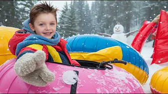Baby Noah Sees Snow for the First Time! *Emotional*