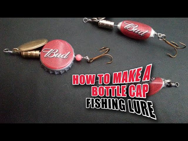 How to Make a Bottle Cap Fishing Lure 