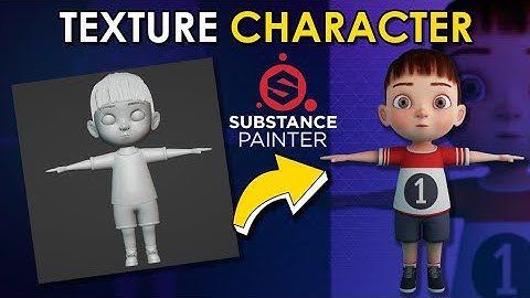 How to Texture a Character in Substance Painter | CCM Course Level 2 | Part 8