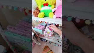 ASMR Packing a BIRTHDAY GIFT for Zoe! 🤯 (HELLO KITTY PLAID HANDBAG HAUL! 🩷🎂) screenshot 5