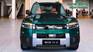 All-New 2026 New Premium Byd Ti7 Awd Phev New Technology Comfort Interior And Exterior Details