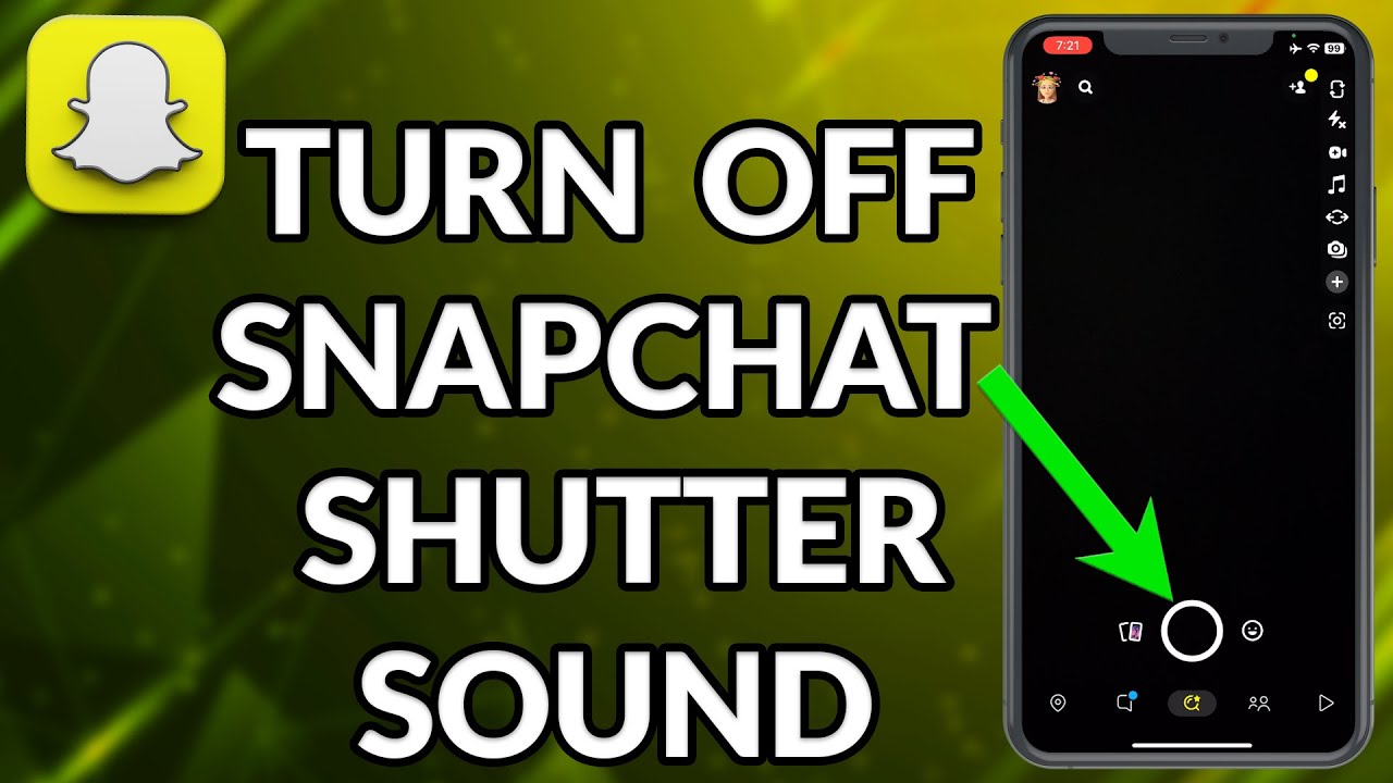 How To Turn Off Snapchat Shutter Sound On IPhone YouTube