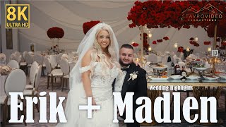 Erik + Madlen's Wedding 8K UHD Highlights at Metropol hall st Marys Church and Museum of History