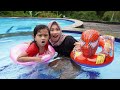 VLOG LUCU SALSA DAN ALI BERENAG Di puncak | Salsa and family