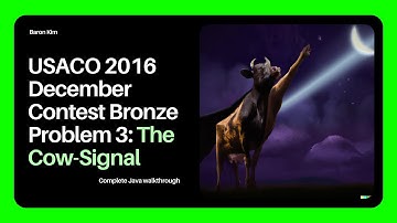USACO The Cow Signal Walkthrough | Java