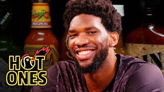 Joel Embiid Trusts the Process While Eating Spicy Wings | Hot Ones