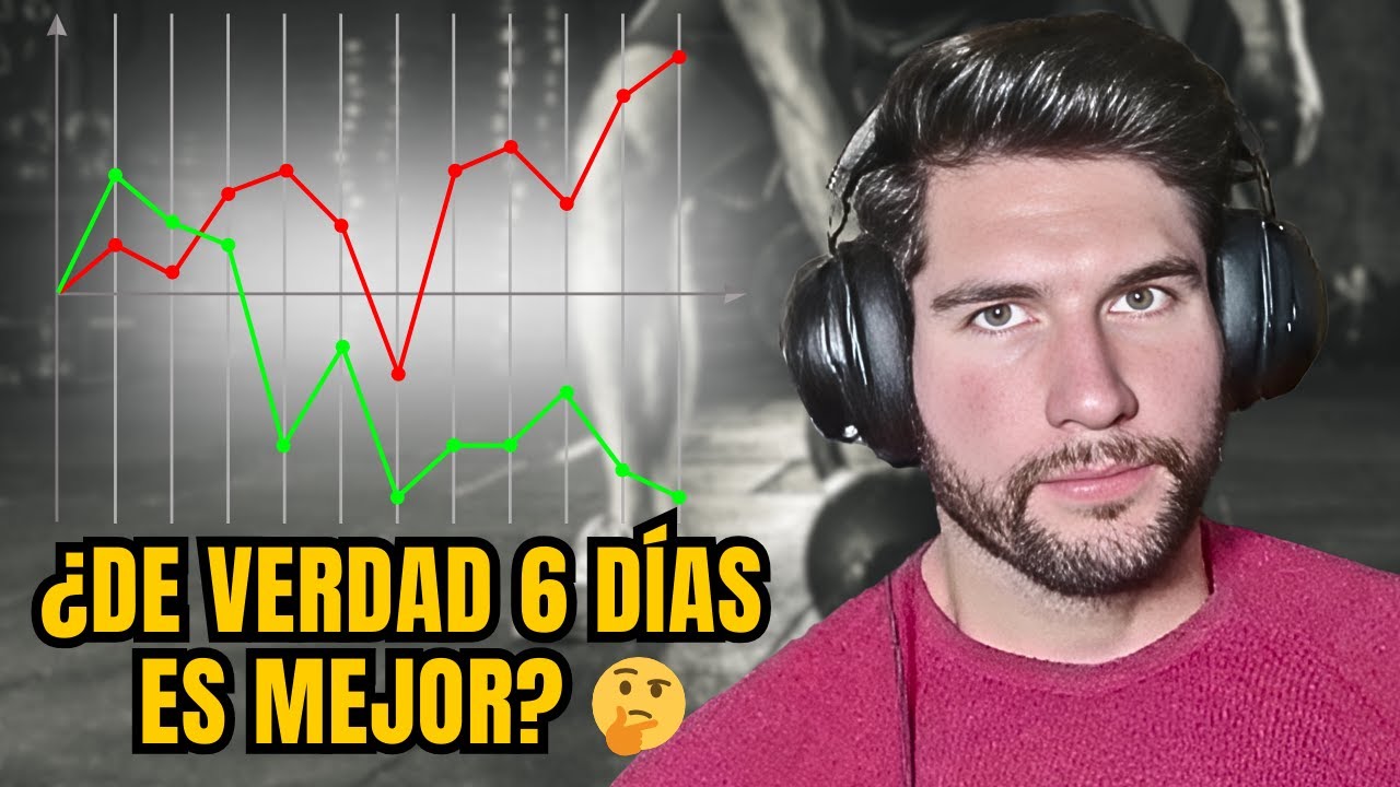 ¿Entrenar 3 DÍAS o 6 DÍAS para Ganar MASA MUSCULAR?