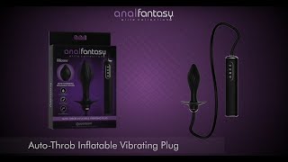 Pipedream Products | Auto-Throb Inflatable Vibrating Plug by Anal Fantasy Elite Pipedream Products | Auto-Throb Inflatable Vibrating Plug by Anal Fantasy Elite