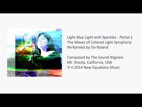 Light Blue Light with Sparkles – Portal 1