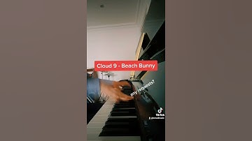 Thumbnail of Cloud 9 - Beach Bunny (Piano Cover) #shorts #piano