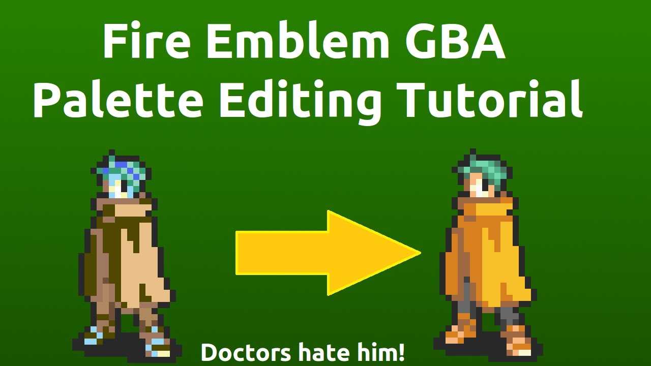 PALETTE EDITING TUTORIAL For Fire Emblem Randomized Runs