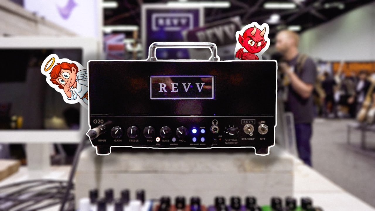 High Gain amp with HEAVENLY clean tones? Yes, it's possible! REVV at NAMM 2020