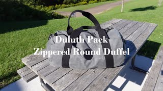 Japanese Dude Reviews Made in USA Waxed Canvas Duffel Bag from Duluth Pack