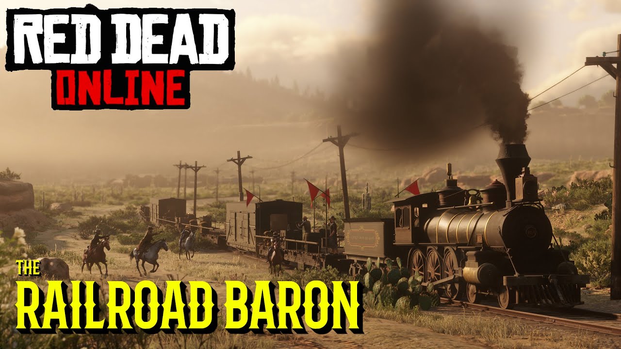 RAILROAD BARON: New Free Roam Event - Red Dead Online (Gameplay)