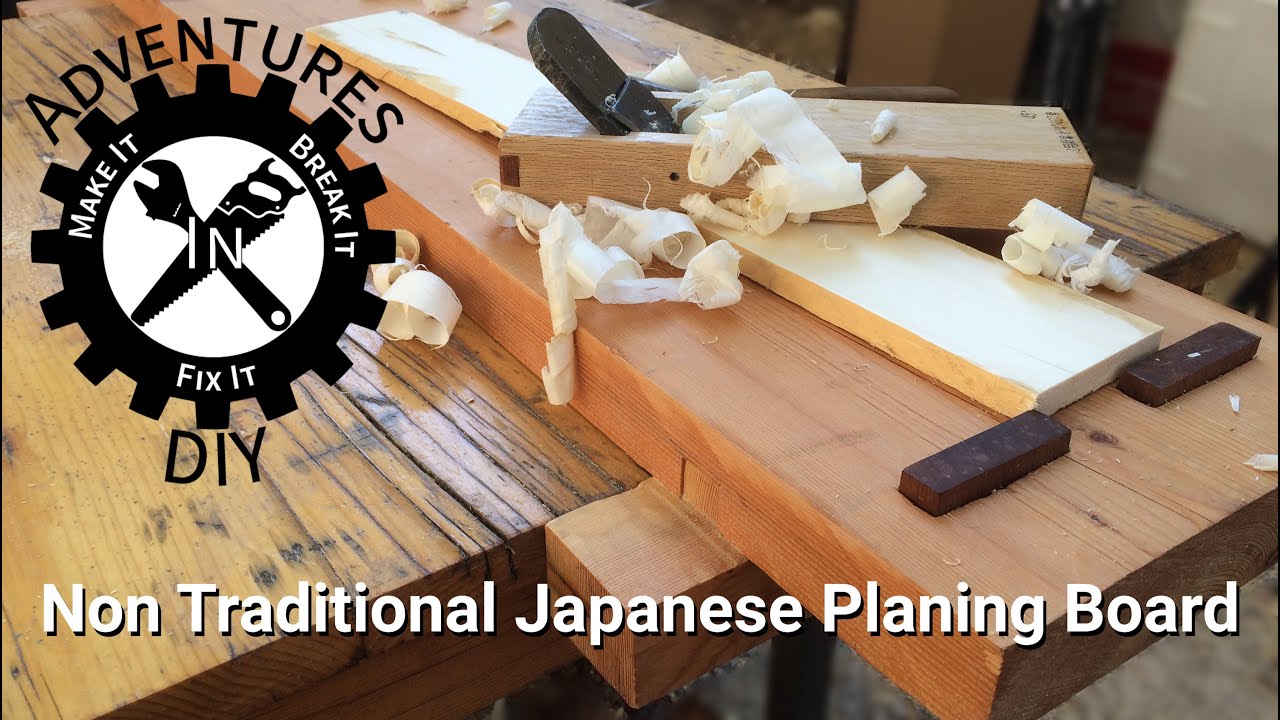 Non Traditional Japanese Planing Board - YouTube