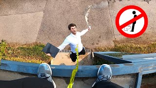 PEEING IN PUBLIC GONE WRONG - Parkour POV