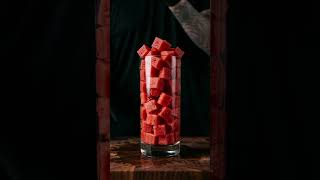 Triple Fruit Mocktail ASMR 🍊🥝🍉 Satisfying Crush & Fizzy Pour