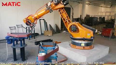 Gia công nguội tự động |Robot KUKA