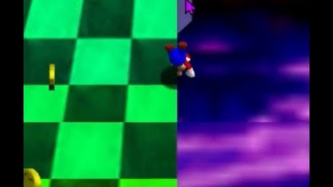 sm64 tas: dive grinding on slope
