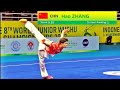Hao zhang  955 score changquan a group 8th world junior wushu championship at indonesia