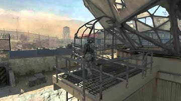 MW3 - Two Amazing Throwing Knives across map! - oO iGeoorgee Oo