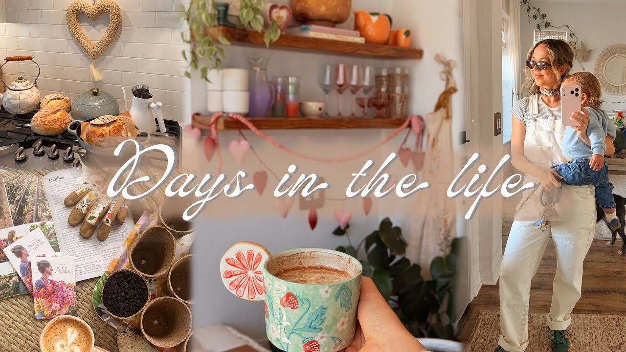 A weekend in the life 🦋 farmer's market, strawberry picking, girls night, & a Quince haul!