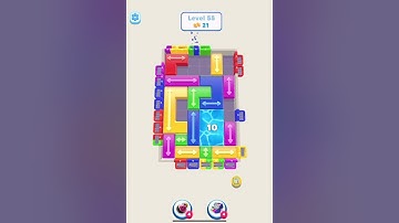 Color Blocks 3D Slide Puzzle Level 51-52-53-54-55-56-57-58-59-60 (updated 6/2025)