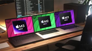 M3 Max vs M2 Max vs M1 Max  ULTIMATE Comparison!