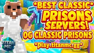 Playing on the Best Minecraft Classic Prison Server in 2026