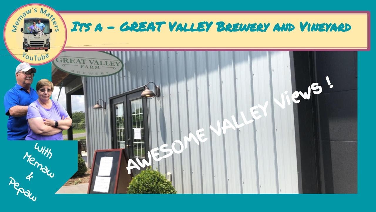 Review of the [Great Valley Brewery and Winery Craft Beers] Lexington Virginia