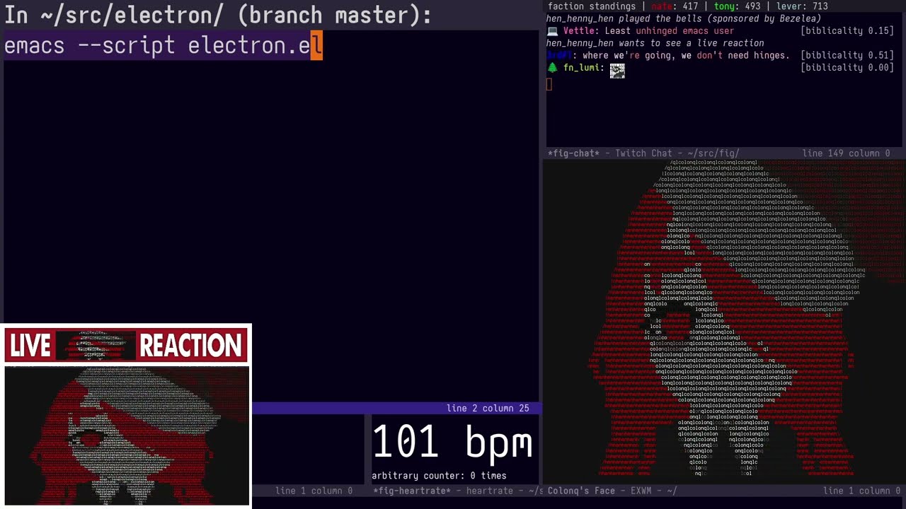 Stream VOD: Subatomic Particles - LLLL Colonq Goes Bananas 20