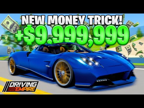 NEW Money Trick To Make MILLIONS In Driving Empire!