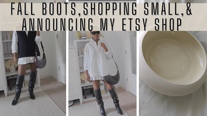 Discover the Must-Have Fall Boots and Shop Small in My Etsy Store!