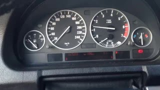 Видео работы двигателя BMW X5 E53 2002 года, 4.4 бензин.