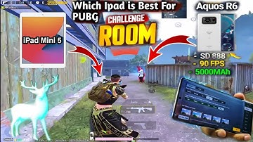 iPad Mini 5 VS AQUOS R6 Which is Better for PUBG? | 60FPS vs 90FPS | PUBG Mobile