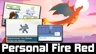 Pokemon Personal Fire Red - GBA QoL ROM Hack updates it to Gen VIII mechanics