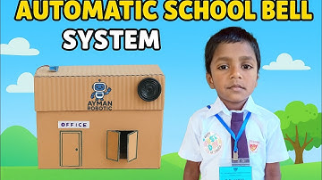 Automatic School Bell System Using Arduino | IR Sensor + ISD1820 Voice Module Project 🔔 | 