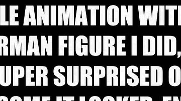 Stop Motion Animation Test 2