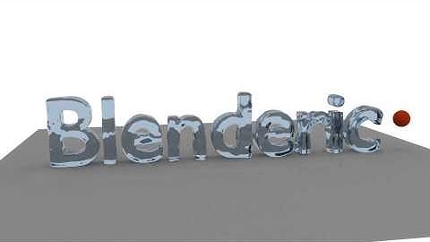 Liquid Text Animation - blenderic