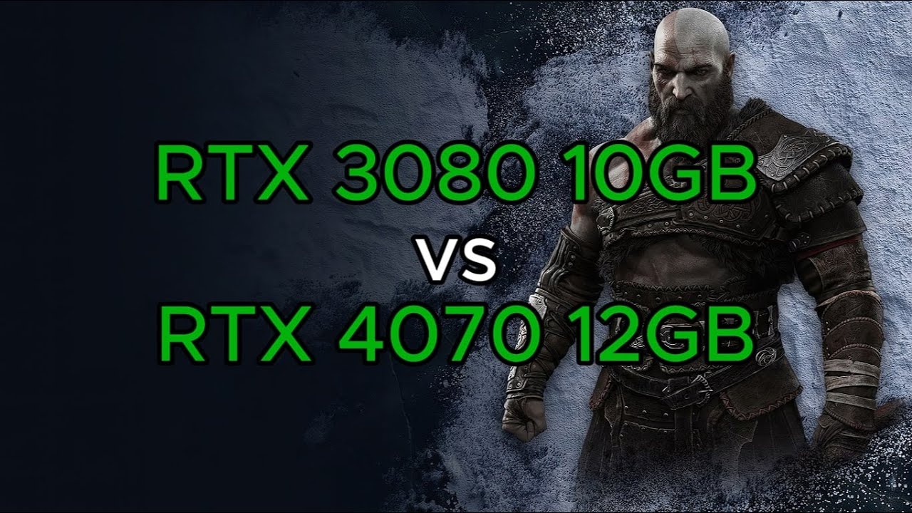 RTX 4070 12GB VS RTX 3080 10GB : TEST IN 20 GAMES